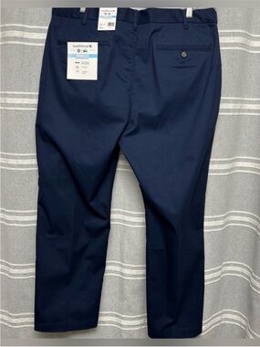 Saddlebred Traveler Navy Men's Dress Pants - Classic Fit NWT